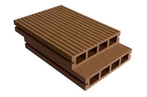 ง่ายต่อการติดตั้ง 2016 รูปแบบใหม่ WPC พื้น 145x20MMA คอมโพสิตพื้นกลางแจ้ง