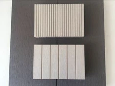 Bohan สีขาวแบบ Wpc Composite Decking